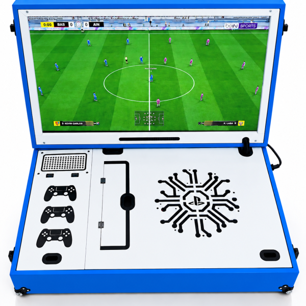 Playbox Fancy Color 32 Inch Royal Blue Fox Grey